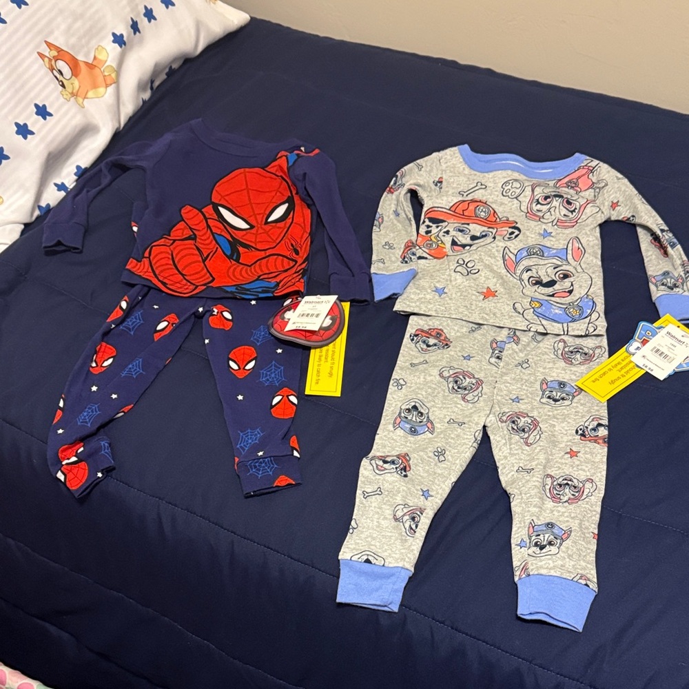 Spider-Man and Paw Patrol Kids Pajama Set